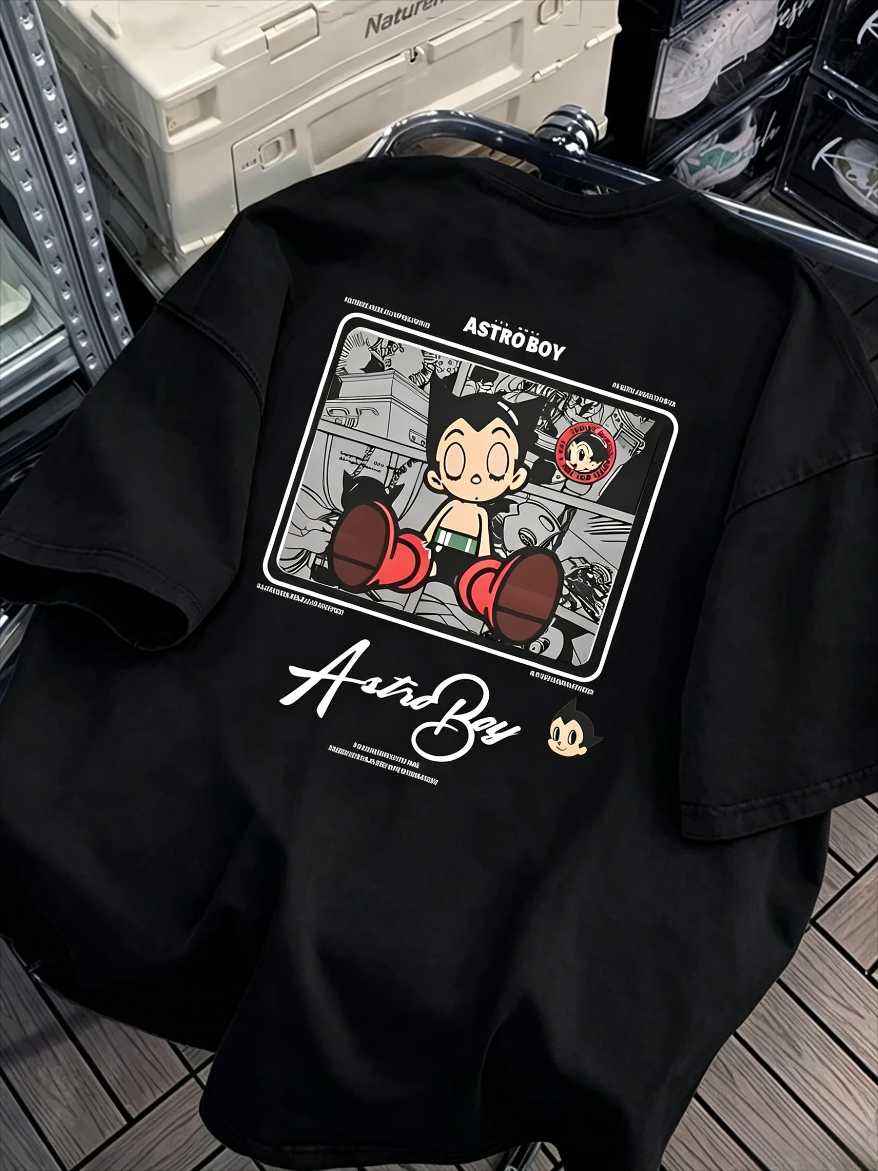 Men's Summer Breathable and Comfortable Round Neck Short Sleeve T-Shirt Cartoon Casual Pattern Korean Style Fashion Men's T-Shirt