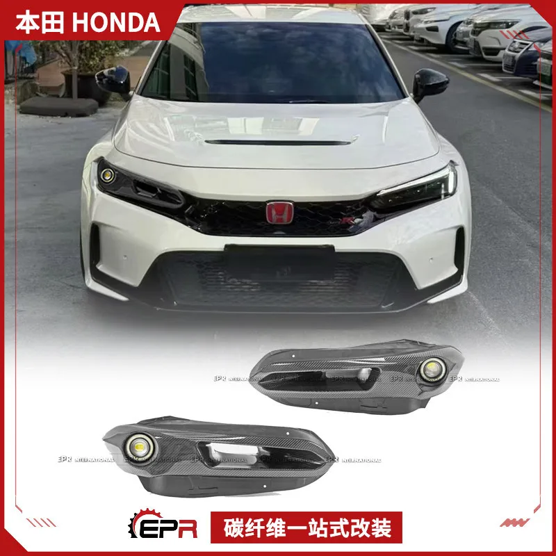 

Suitable for Honda Civic FL5 Type R carbon fiber headlight intake trend headlight replacement track modification