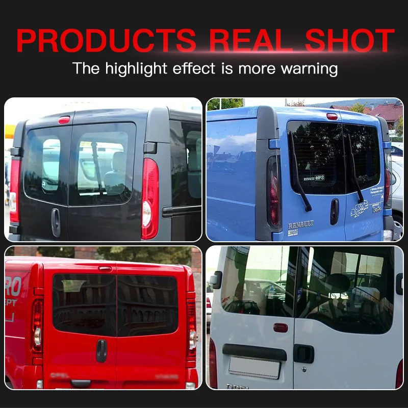 1PC LED High Mount Brake Light Red 3rd Rear Stop Signal Tail Lamp for Renault Trafic/Master II/for Nissan Interstar/Primastar