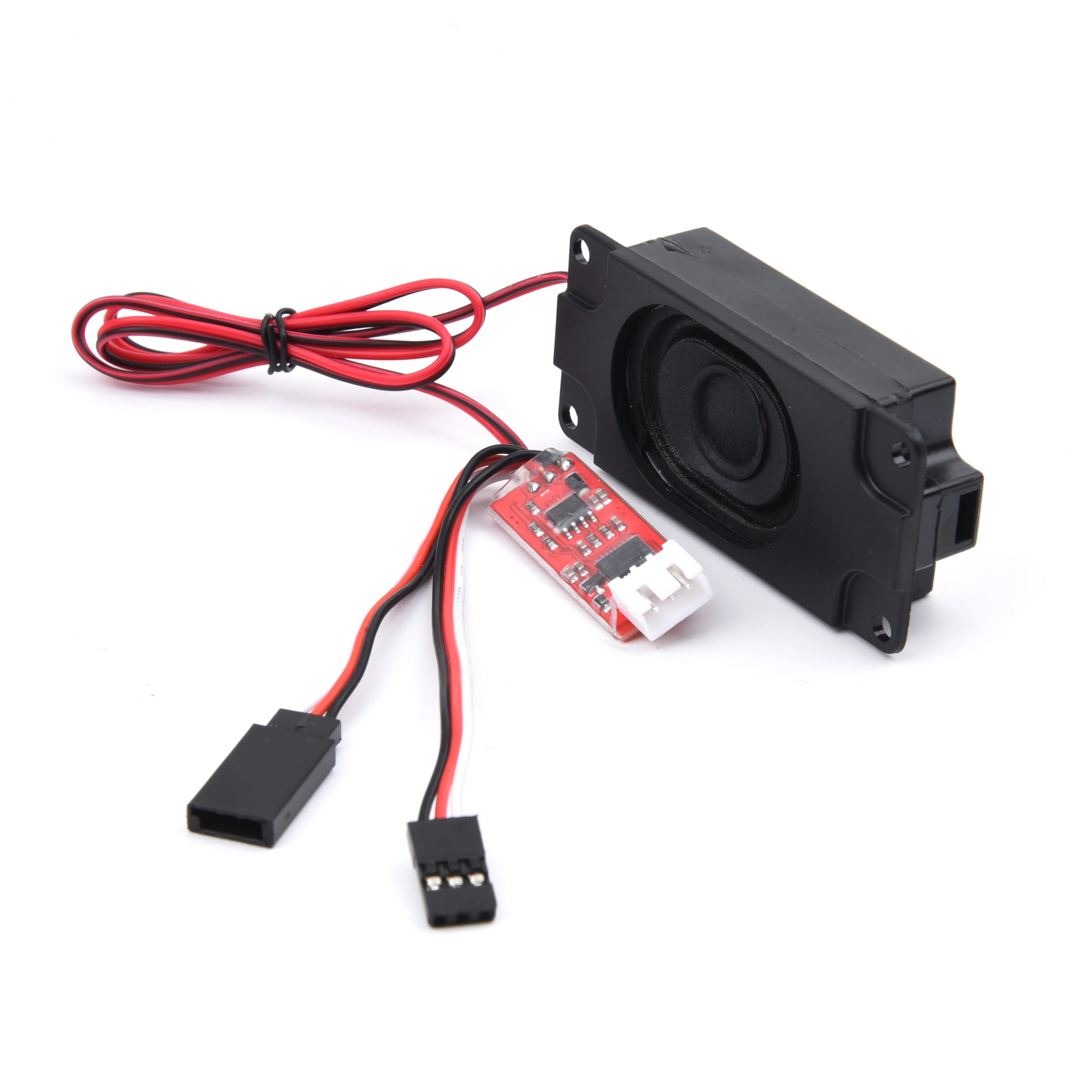 1set Diesel Engine Frequency Conversion Sound Group Module Powered By Receiver / 2S Lipo Battery Charging Port for DIY RC Models