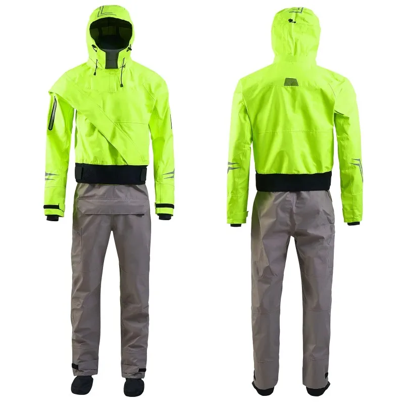 Custom 3.0 Layer Waterproof Breathable Dry Wetsuit Water Kayaking Paddle Fishing Drifting Dry Suit SUP Adventure