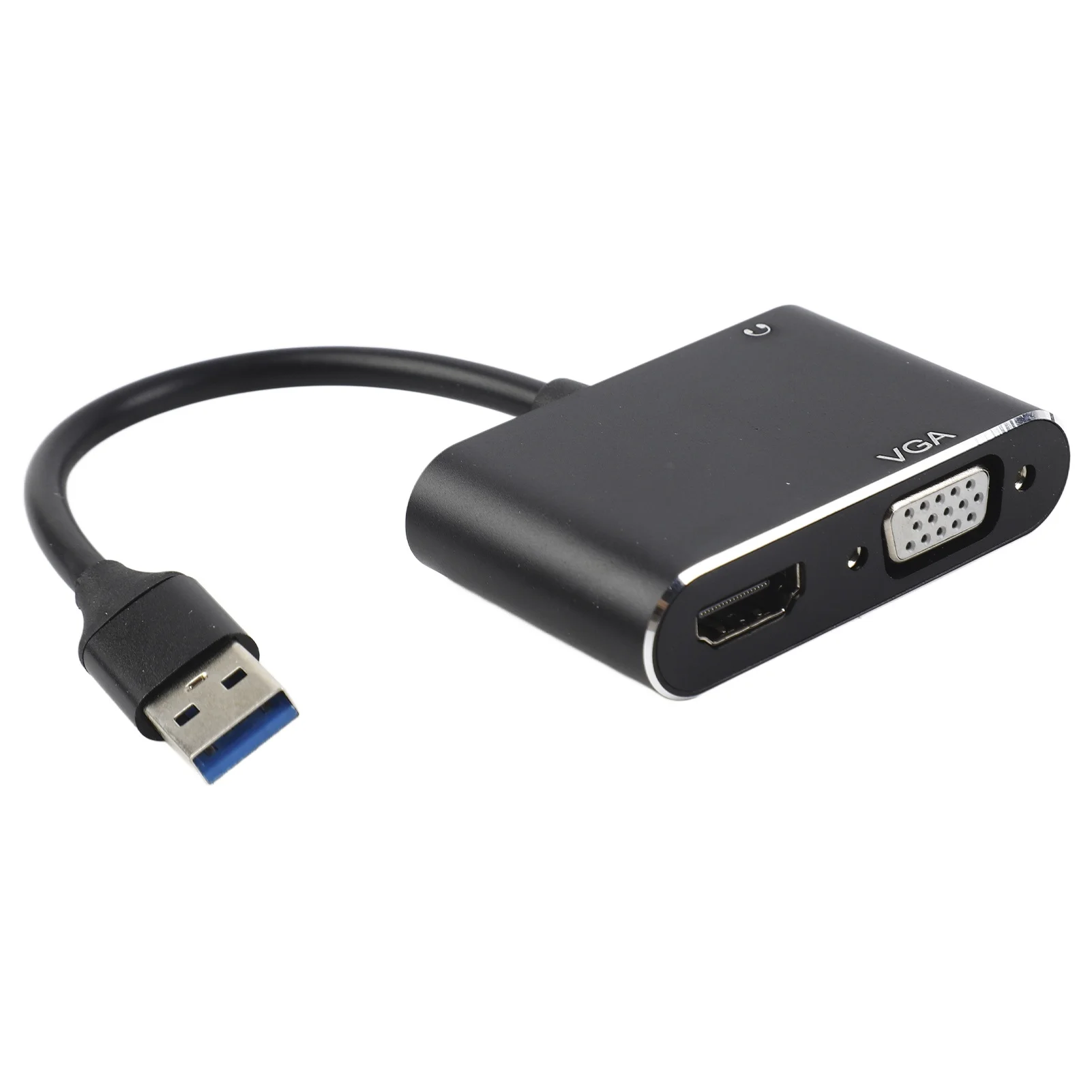 USB3.0 to VGA/High Definition Multimedia Interface Adapter Power Converter Display Expansion Dock Computer Accessories