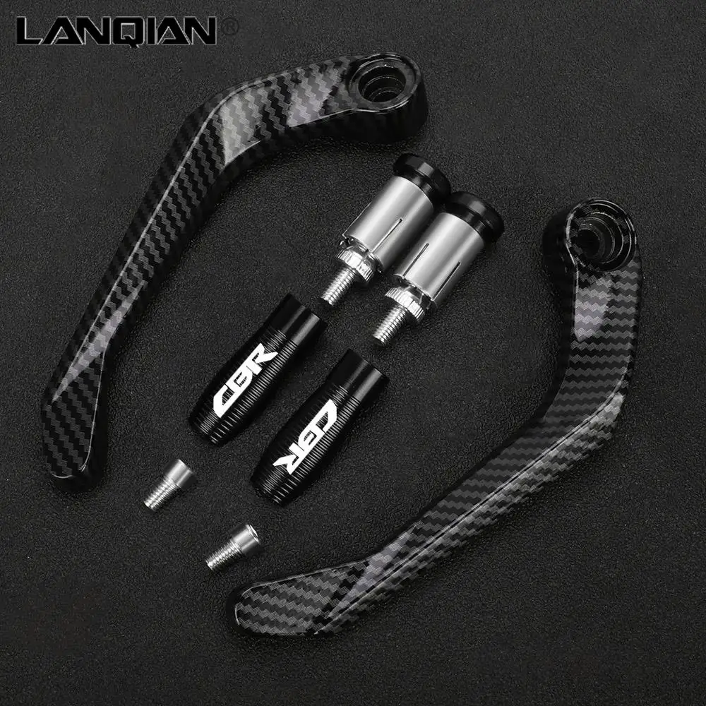 For Honda CBR 600 F2 F3 F4 CBR600RR CBR1000RR CBR250RR CBR1100XX Motorcycle Handlebar Grips Guard Brake Clutch Levers Protector