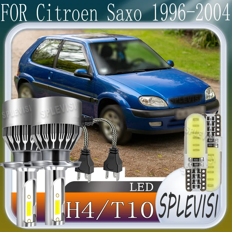 

Tool-Less Setup High Brightness Energy Saving H4 LED headlight FOR Citroen Saxo 1996 1997 1998 1999 2000 2001 2002 2003 2004