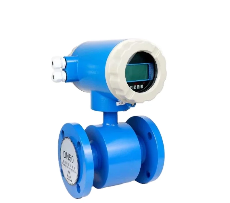 Sludge Electromagnetic Flowmeter Ip65 Rs485 Flowmeter Integrated Split DN15-3000 4-20MA Pulse Output Flowmeter