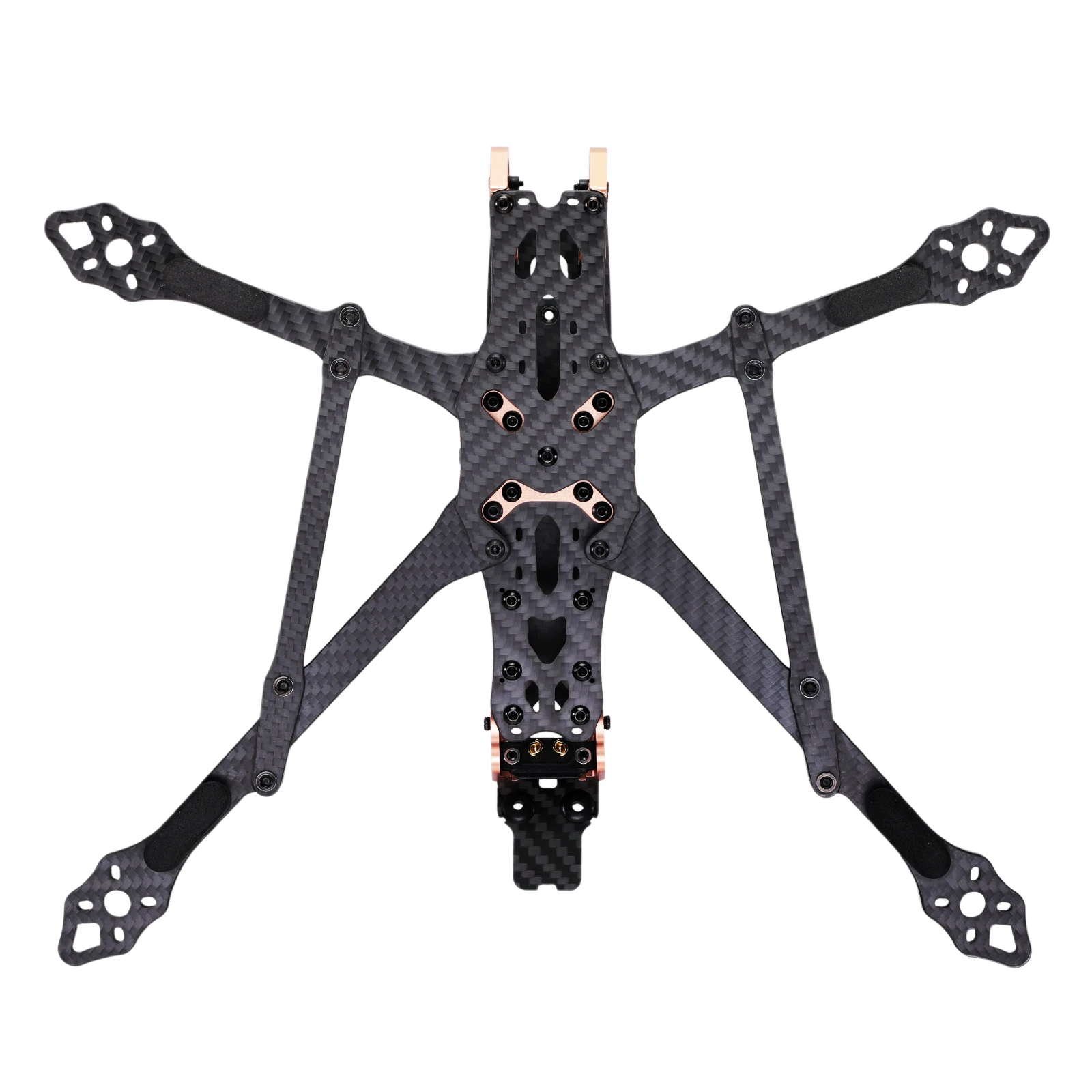 QAV-S2 5inch 7inch Frame Kit with FPV parts vista polar Runcam Link DJI O3 Air unit for Long Range FPV drone Carbon Fiber T700