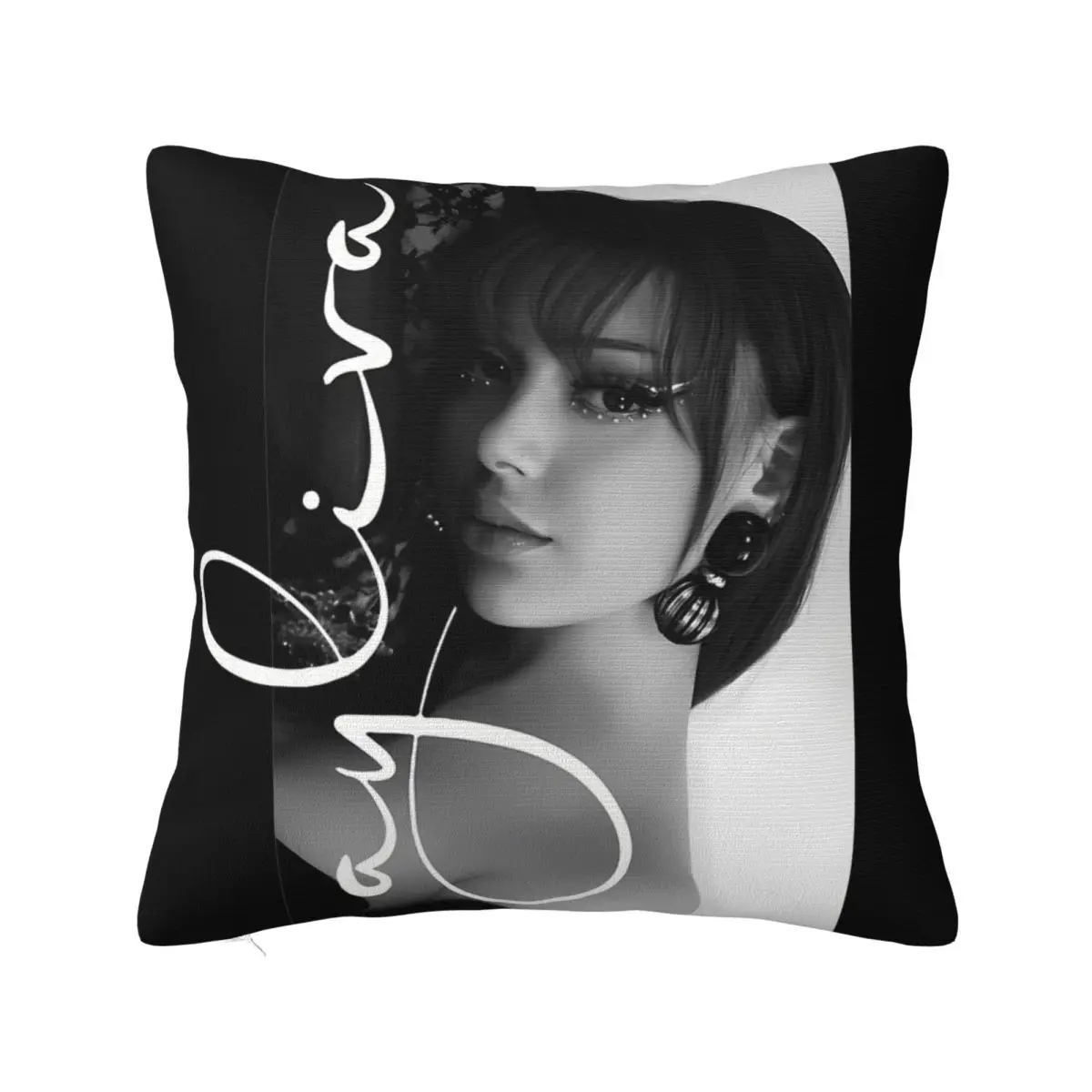 Cool Singer Ayliva Pillow Cases Pop Music Cushion Cover Creative Decor Pillowcover for Car 40*40cm