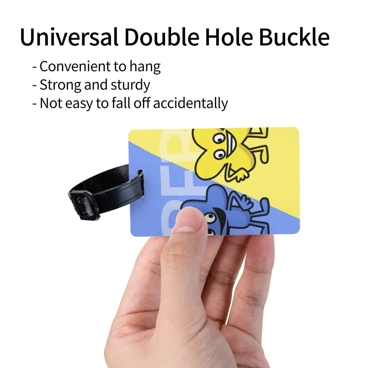 BFDI 4 و X تصميم علامات الأمتعة حقيبة الملحقات السفر المحمولة الأمتعة الصعود علامة التسمية حامل معرف اسم العنوان #3