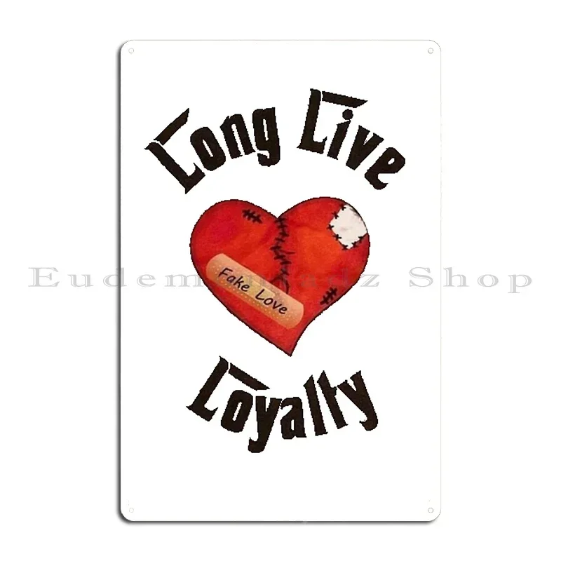 Long Live Metal Sign PaintingCustomize Design Customized Wall Decor Tin Sign Poster