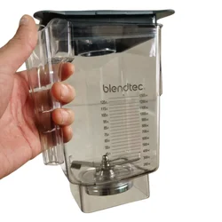 Blendtec q-series825 상업용 스무디 머신 교체용 컵, 90 oz, 3 쿼트 믹서기, 오리지널