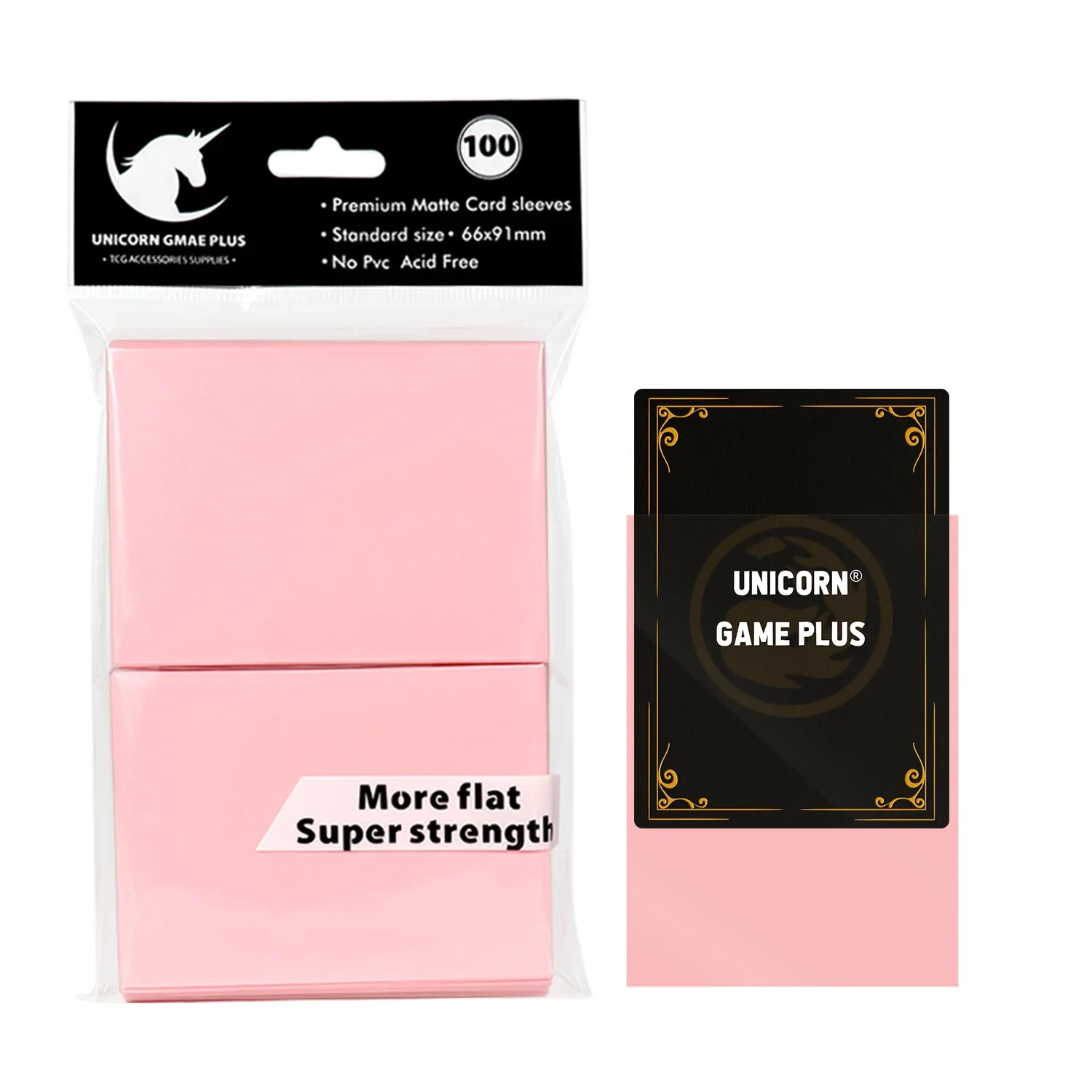 100PCS 66x91mm Matte Standaard Maat Kaart Mouwen TCG Trading Cards Protector Voor Tarot Shield Bordspellen magische Cover PKM