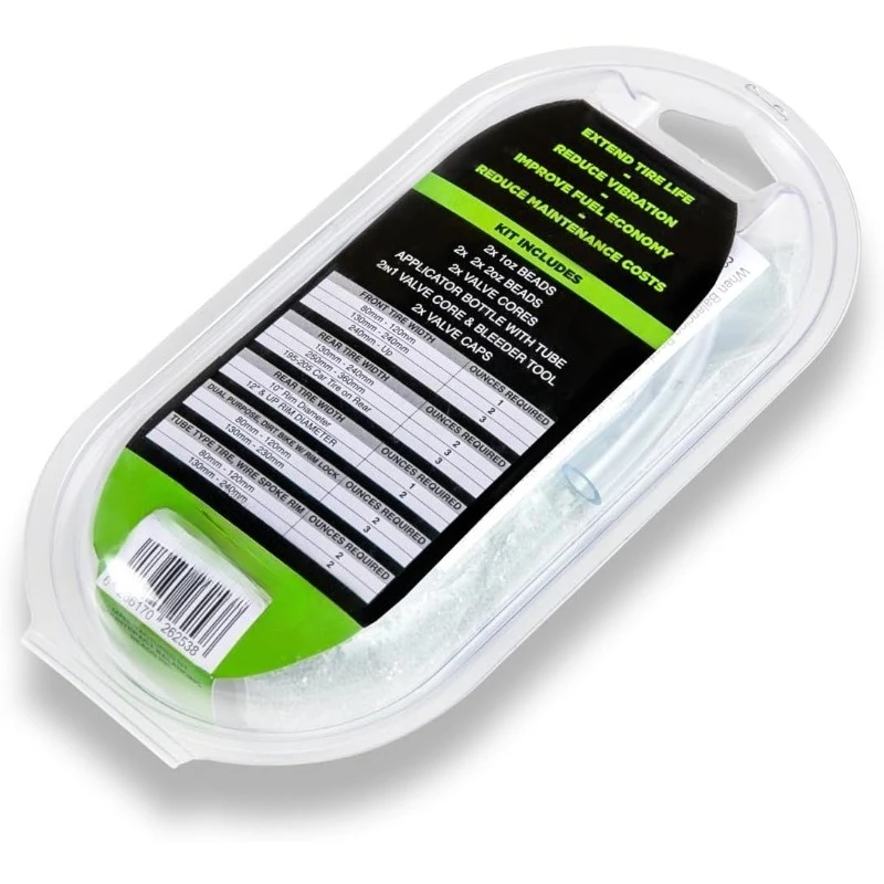 مجموعة خرز موازنة الإطارات - خرز موازنة إطارات الدراجات النارية - خرز توازن الزجاج المقسى للإطارات - متوافق مع TPMS #4