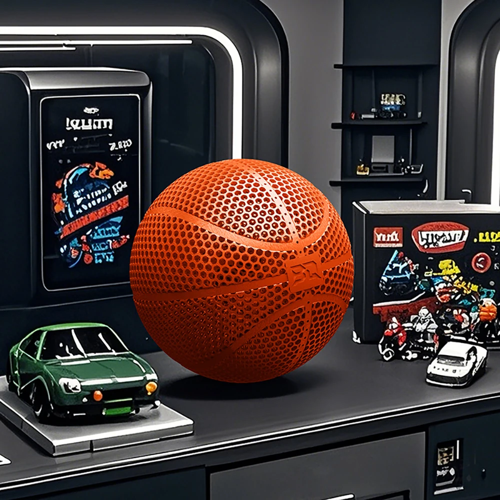 

BIGTREETECH Airless Basketball PLA-HR Filament 3D Printing Models Noise Reduction For Indoor Children Basketball Birthday Gift