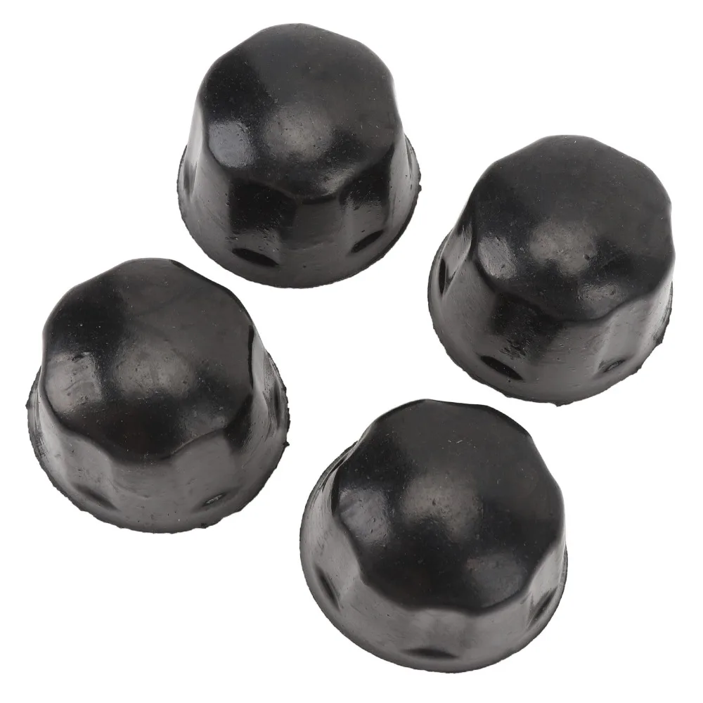 4Pcs Durable Rubber Wheel Dust Cover Universal Fit Dust Protection Design ATV Wheel Protector Go-Kart Rim Covers For ATV