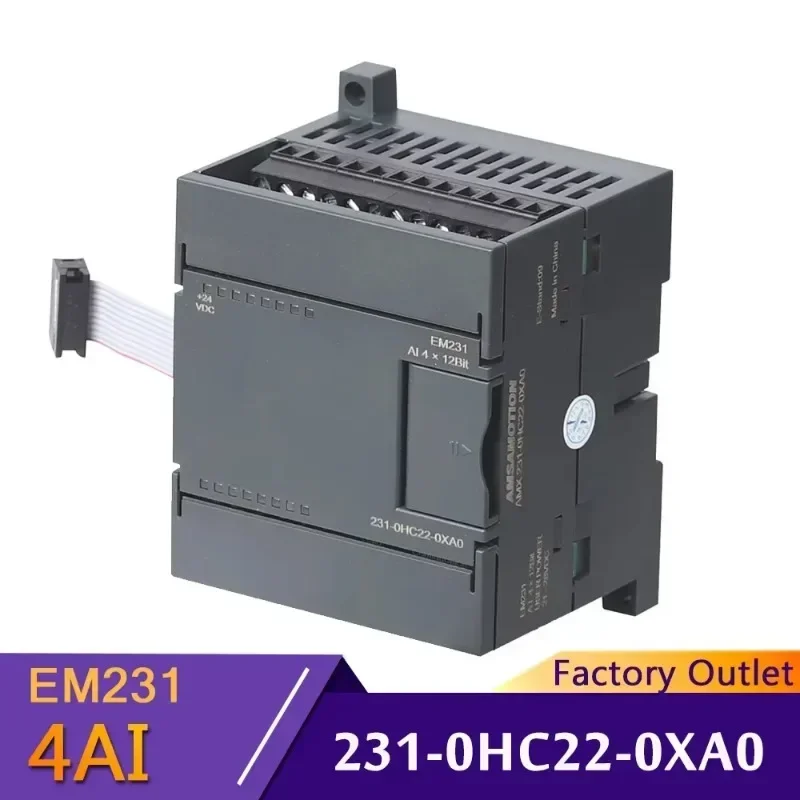 EM231 6ES7 231-0HC22-0XA0/0XA8 Amsamotion 4AI*12Bit Extension Module For Siemens S7-200 PLC 4Channel Input Analog Module