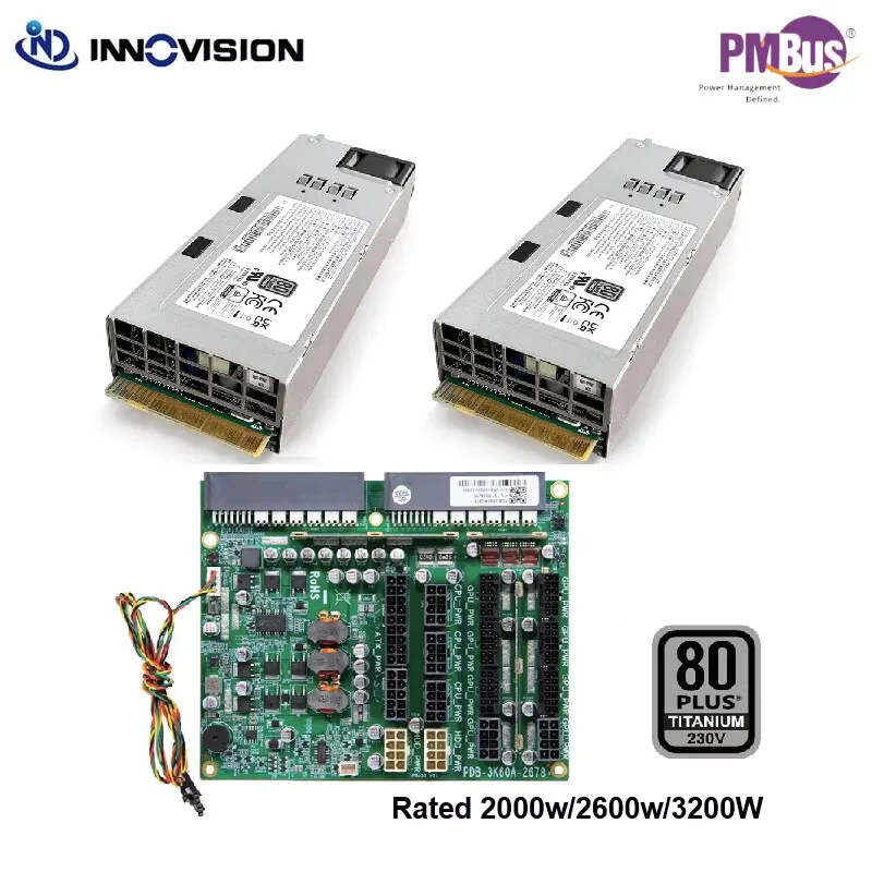 New Origin Brand 2000W 2600W 3200W 80Plus Titanium CRPS Module Server Redundant Power Supply