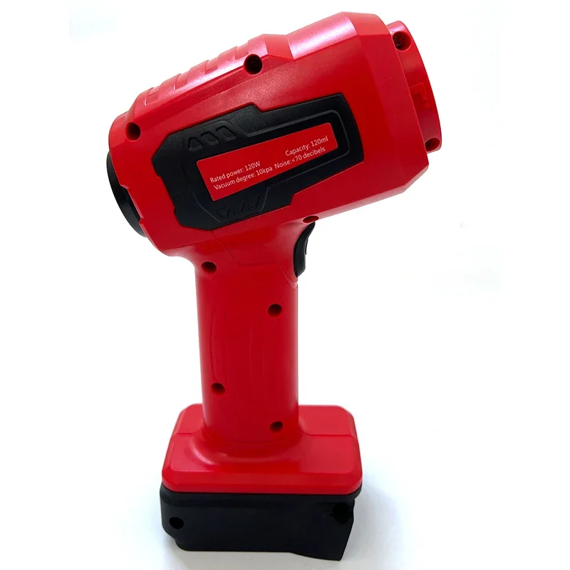 Fit Milwaukee Portable Rechargeable Handheld 120W Car Vacuum Cleaner 3 In1 Electric Vacuum for Home & Car Fo 18V Li-ion Battery