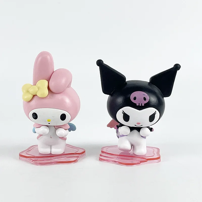 Sanrio back little friend blind box figure ornament Kulomi jade cinnamon dog afraid to buy Melody doll gift