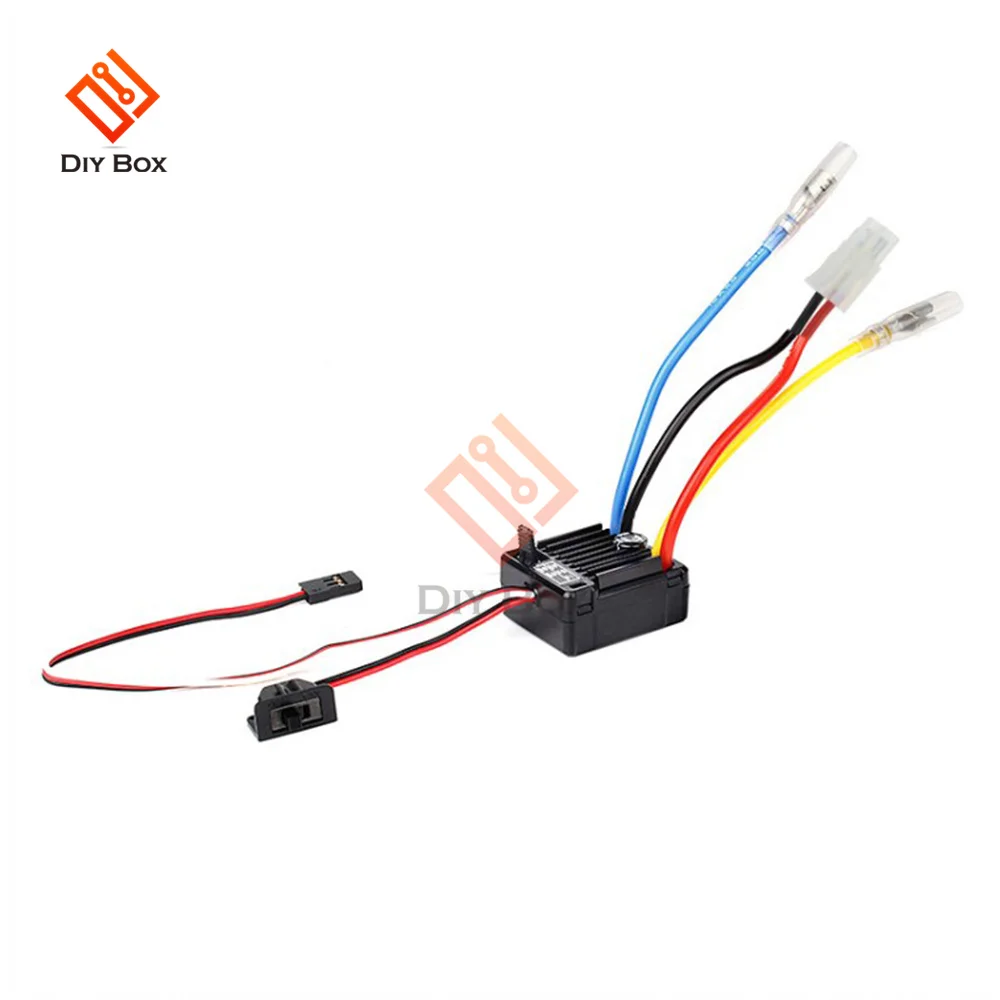 WP-1060-RTR 60A Brushed Electronic Speed Controller ESC For 1:10 RC HSP Car Waterproof RC Car Axial SCX10