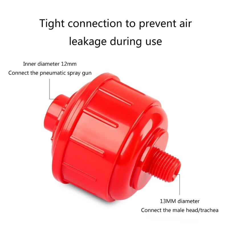Disposables Air WaterTrap Filters, 1/4" Thread Fit Guns Air Tool