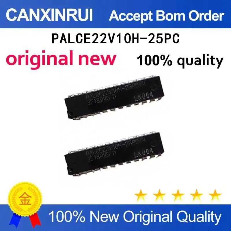 

（5-100 pieces）PALCE22V10H-25PC/4 PALCE22V10H DIP24 spot chip IC