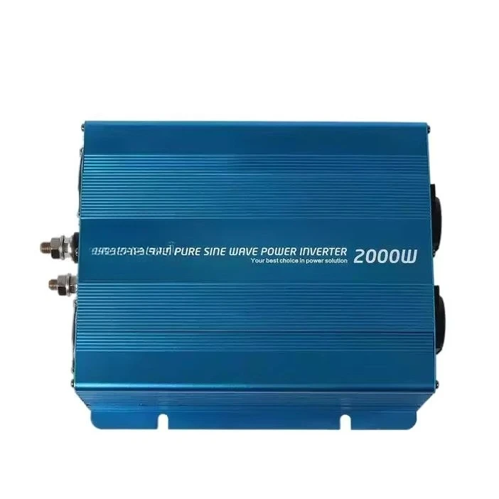 power solar inverter USB 5V 2.1A pure sine wave inverter DC/AC 2000w power solar inverter
