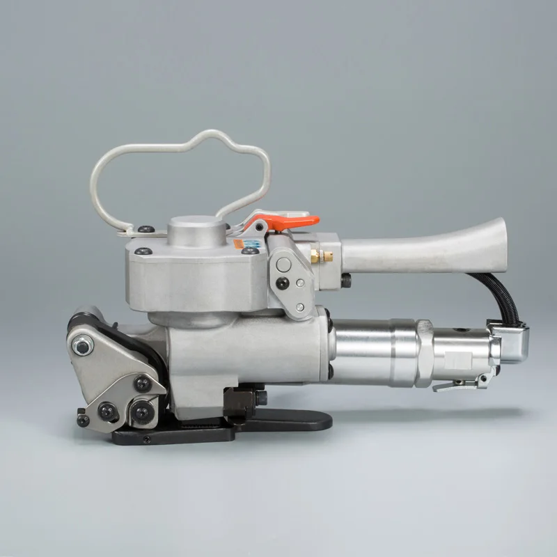 Small Handle Packing Semi Automatic Carton Box Case Pneumatic Tool Handheld Pp Pet Strapping Machine