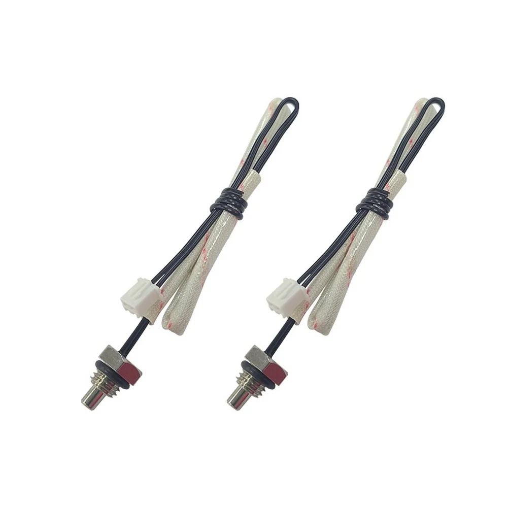 50K Thermal Resistor Temperature Sensor Probe M8 Thread Copper Nickel Plated For Water Heater Boiler Wall Mounted Appliance Part