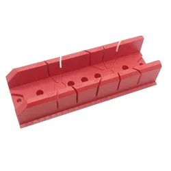 Small Mitre Box Mitre Block Woodworking Clamping Hand Mitre Box with 45° 90° Slot Types Woodworking Uses