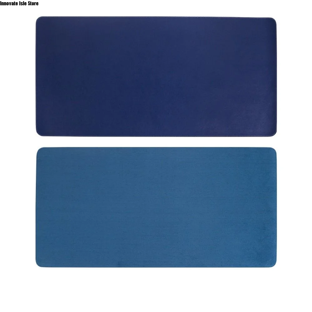 Multifunctional Dual Side PU Mouse Pad PU Leather Large Size Desk Protector Mat Dirt Resistant Non-Slip Desk Blotter Office