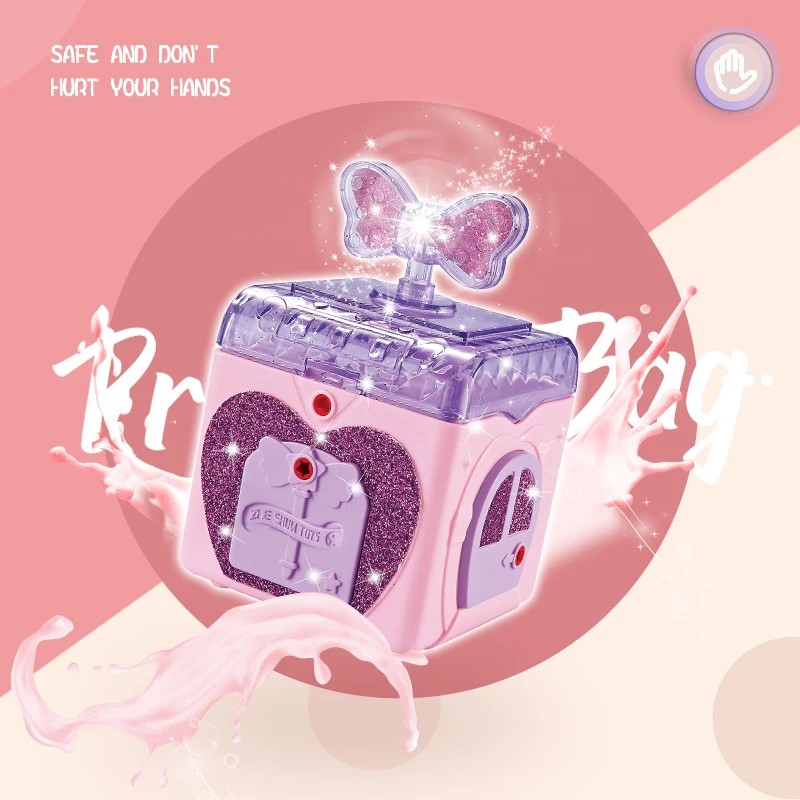 Coffre au trésor magique, boîte Surprise avec clé de verrouillage, boîte à bijoux faite à la main, jouets de jeu, cadeau d'anniversaire de princesse pour fille, noël