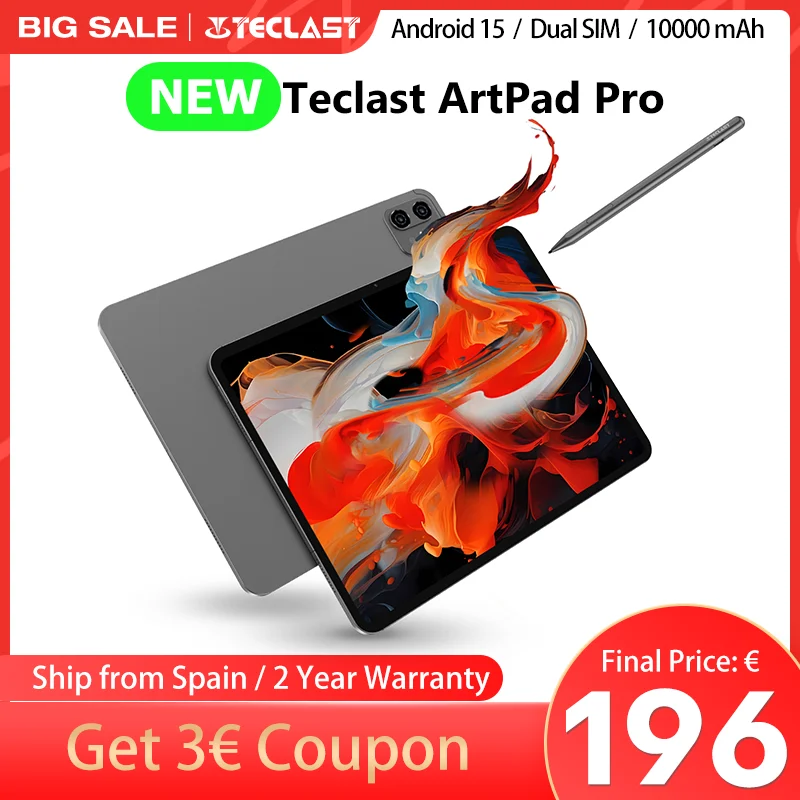 Teclast Artpad Pro 12.7' con Android 14 C: La Mejor Tablet para Productividad y Entretenimiento en 2025