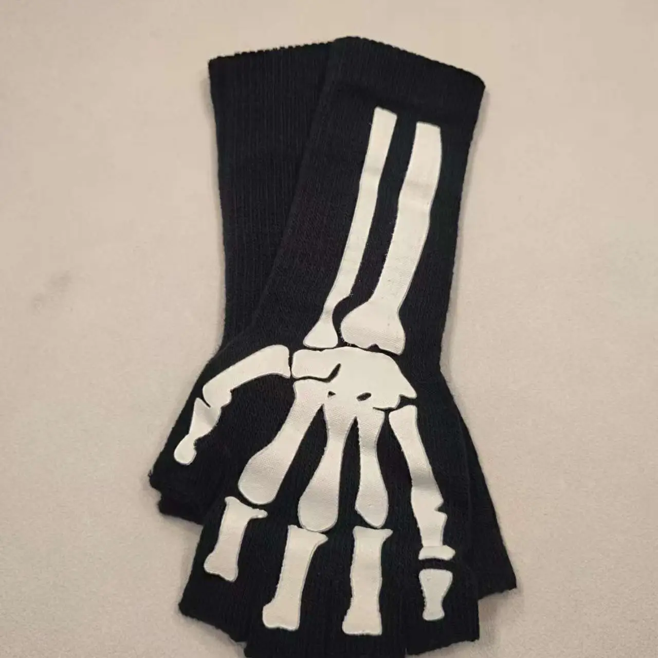 Halloween Skeleton Skeleton Gloves Trick Dark Wind Convex Gloves Skeleton Ghost Festival Costume