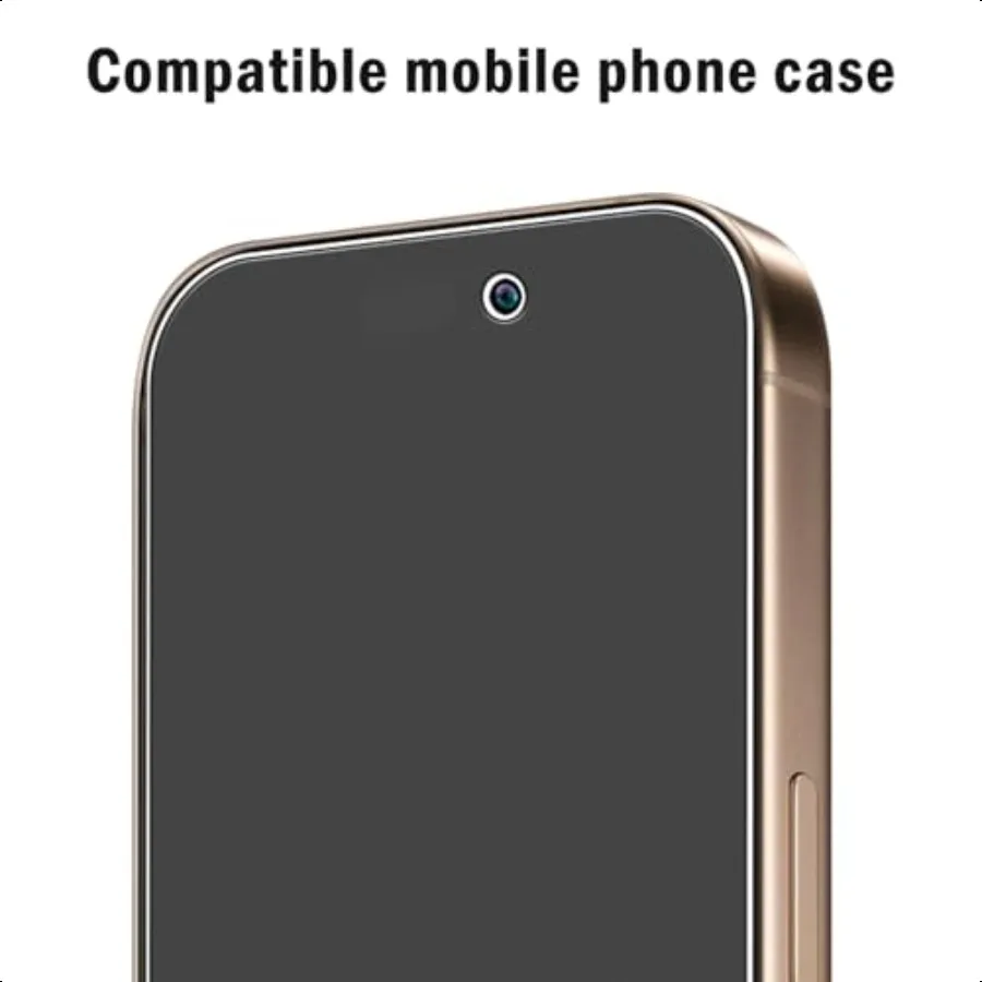 MAYtobe [2Pack Matte Screen Protector for iPhone 16 Pro Tempered Glass AntiFingerprint Smooth as Silk Anti Scratch AntiReflecti