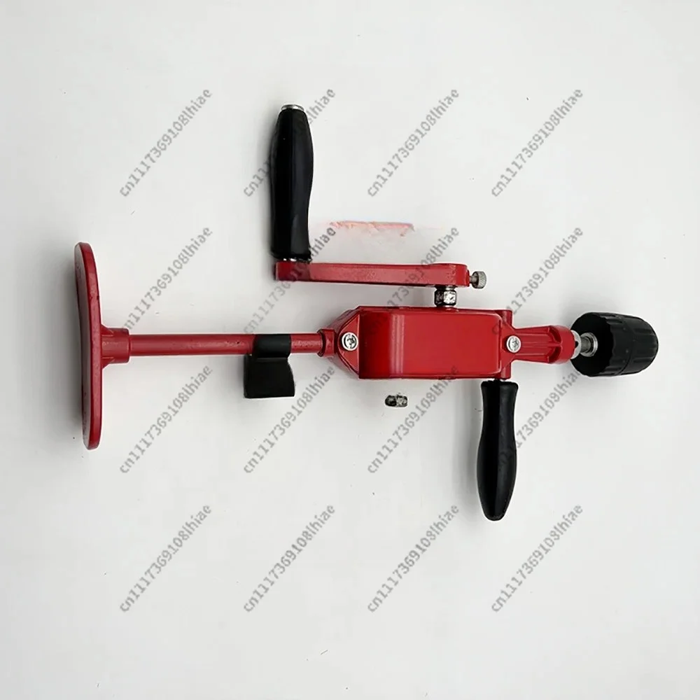 Stainless Steel Mini Hand Crank Drill, 0.8-10mm Chuck Two Gear Manual Drilling Tapping Tool for Wood Working