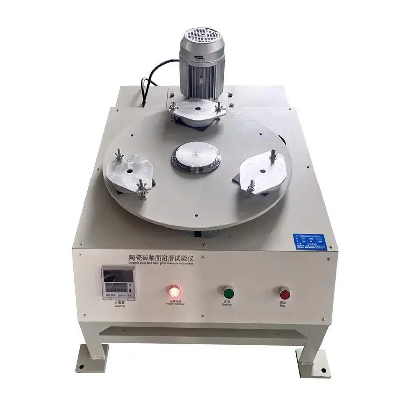 Ceramic Glaze Surface Wear Resistance Testing Instrument Ceramic Tile Enamel Wear Resistance Tester with Observation Box