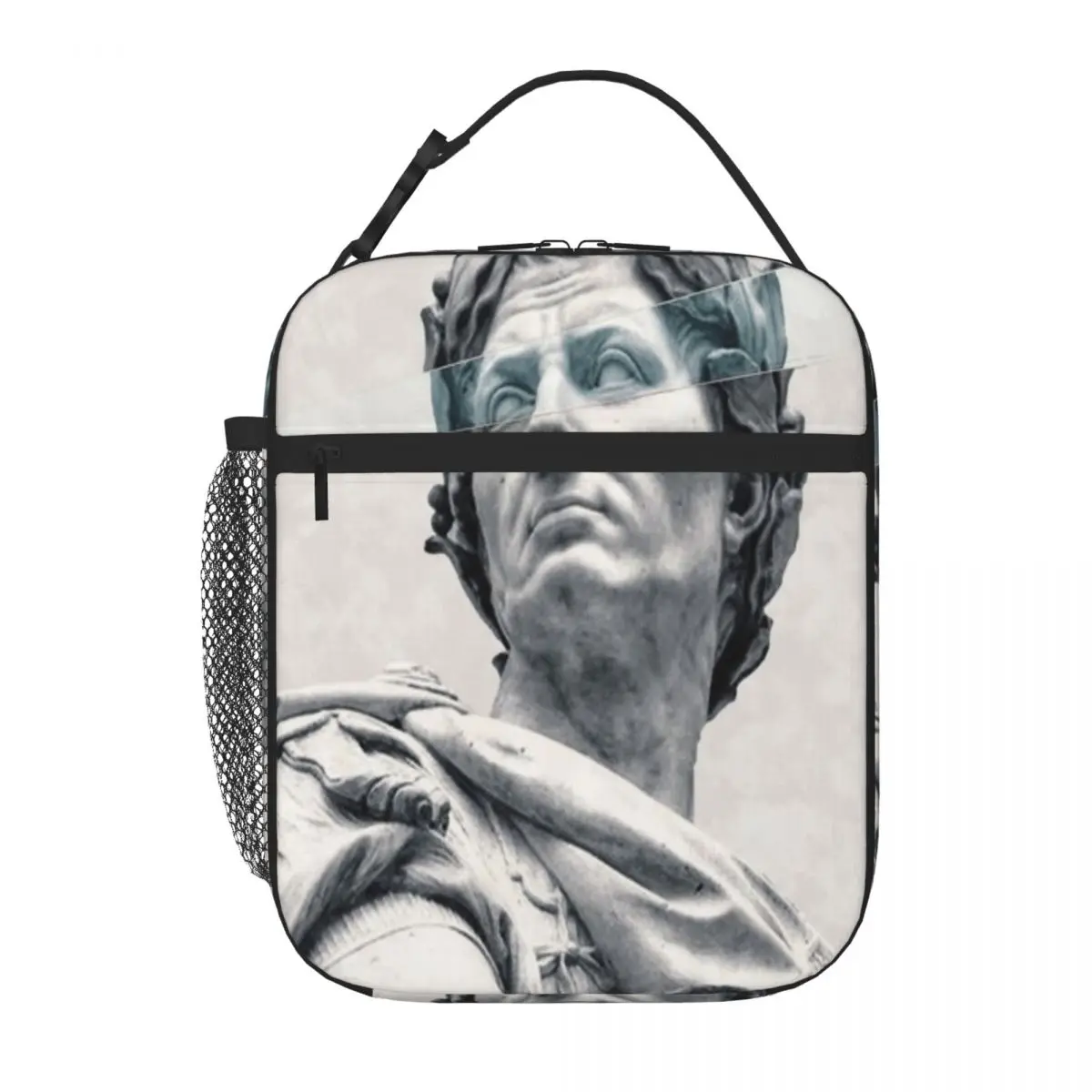 Hot Sale Julius Caesar Light Luxury Insulated Snack Tote Open Air Meal Bento Bag