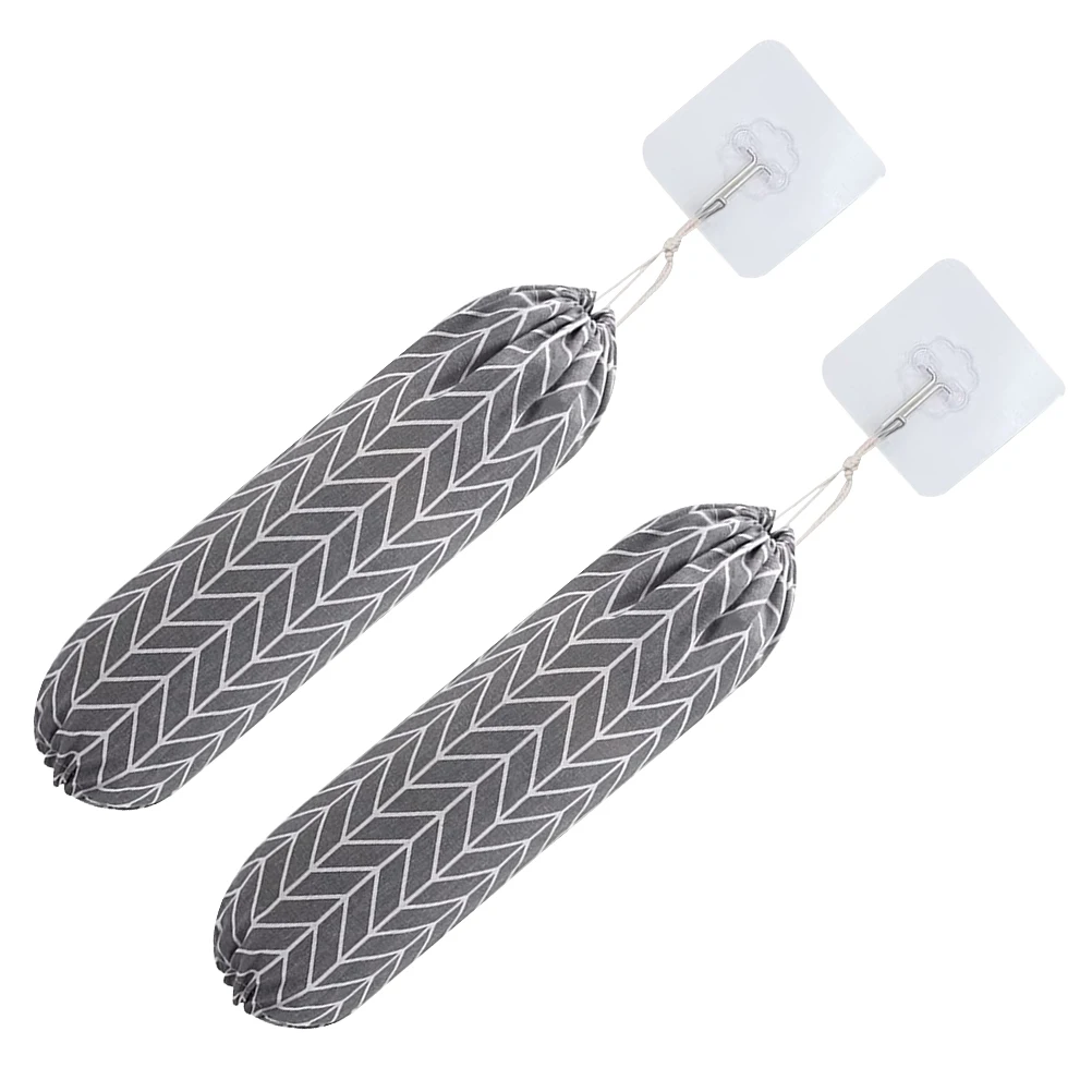 2 Sets Plastic Bag Holder Trash Bag Organizer for Kitchen Garbage Storage Dispenser Drawstring Portable Design Grocery