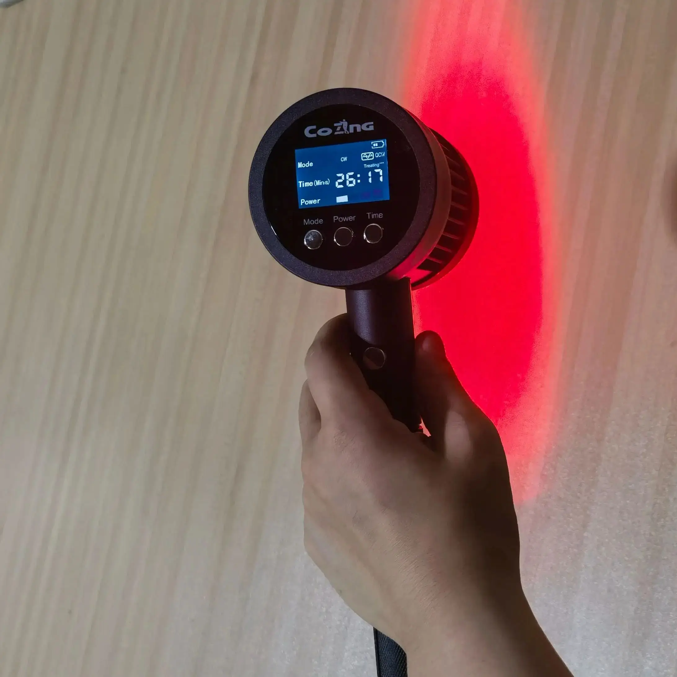 

Сертифицированный CE лазерный обезболивающий аппарат COZING — 6*808 нм 19*650 нм для боли в ишиасе, нервах в людей и бедрах, дисплазия в собаках