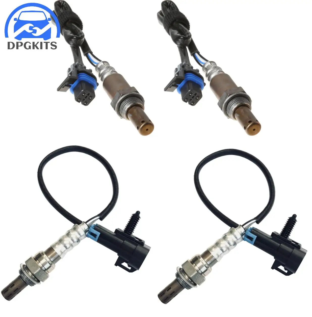 4pcs Oxygen Sensor For Cadillac & Chevrolet & Hummer & GMC 234-4337 234-4258 Engine Car Accessories Parts Replacement