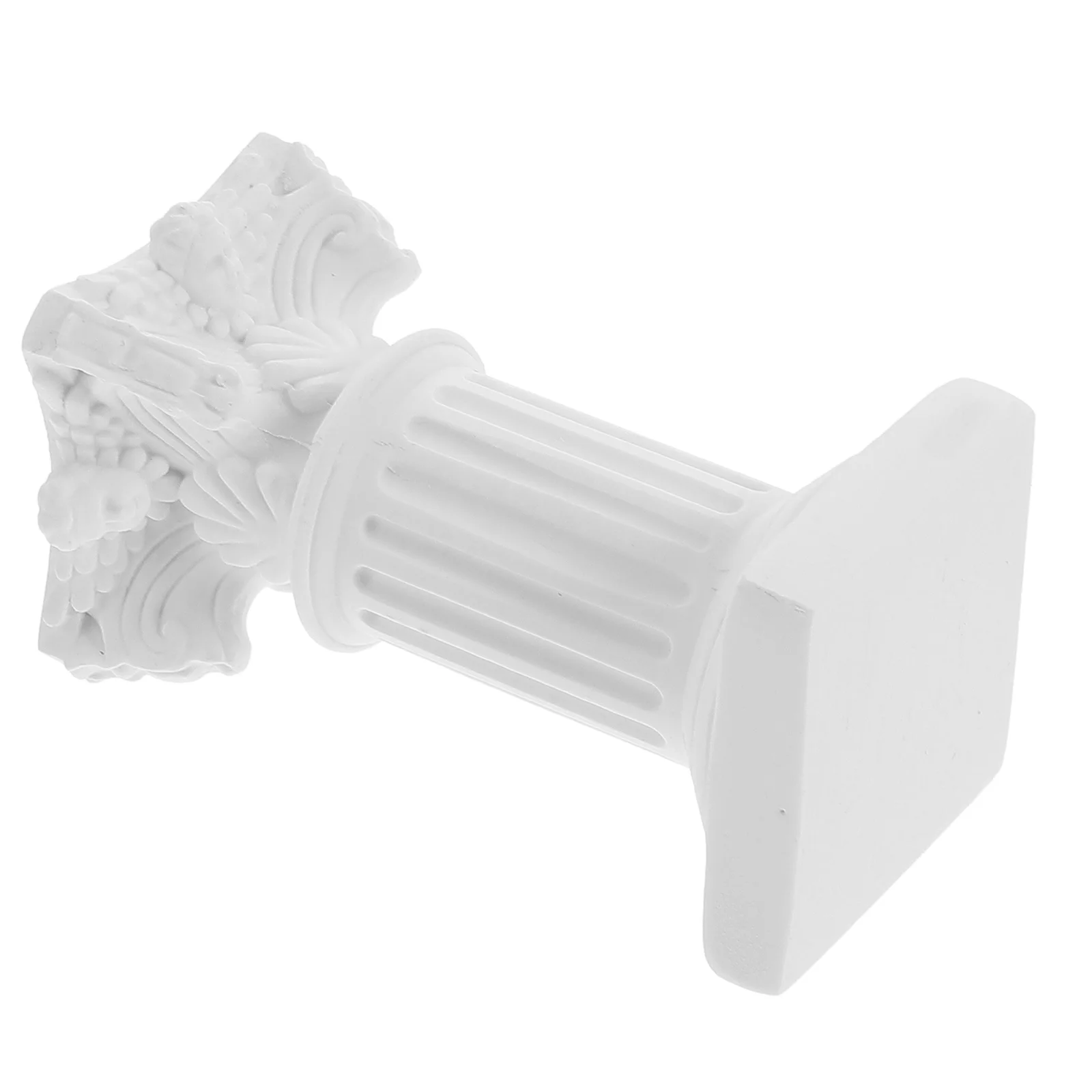 

6 5cm Roman Column Model White Miniature Decor European Style Pillar Vase Planter Kids Room Decor Christmas Table Decorations