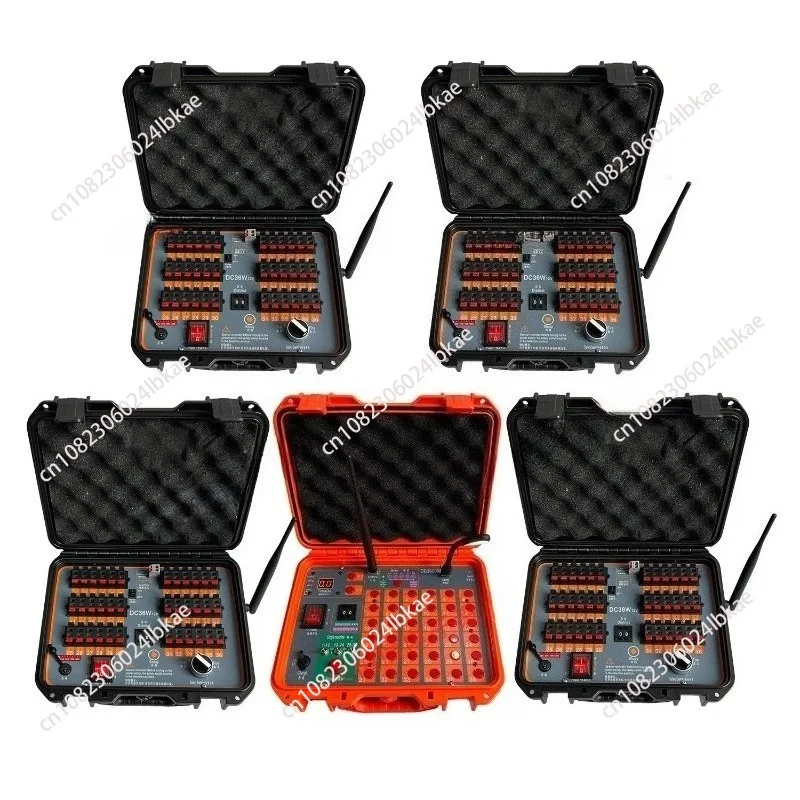 Mechanical Selection Button, One Host Four-machine Stand-alone 36-way Remote Control Stage Special Effects Igniter