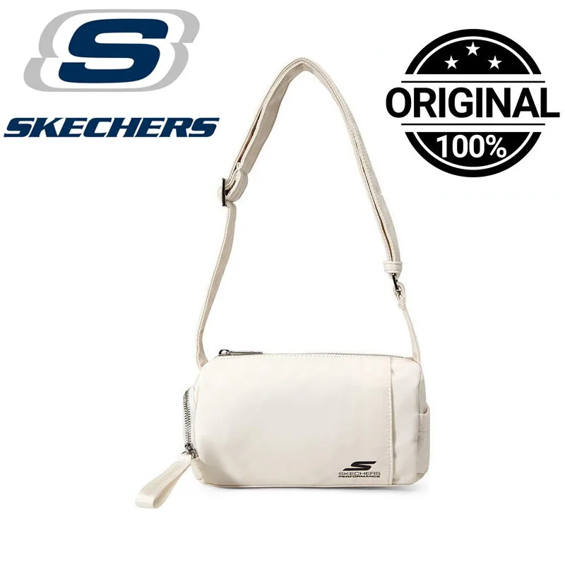 Skechers Casual Crossbody Bag Lightweight Nylon Shoulder Bag Mini Daily Travel Handbag for Women P223U029-004S