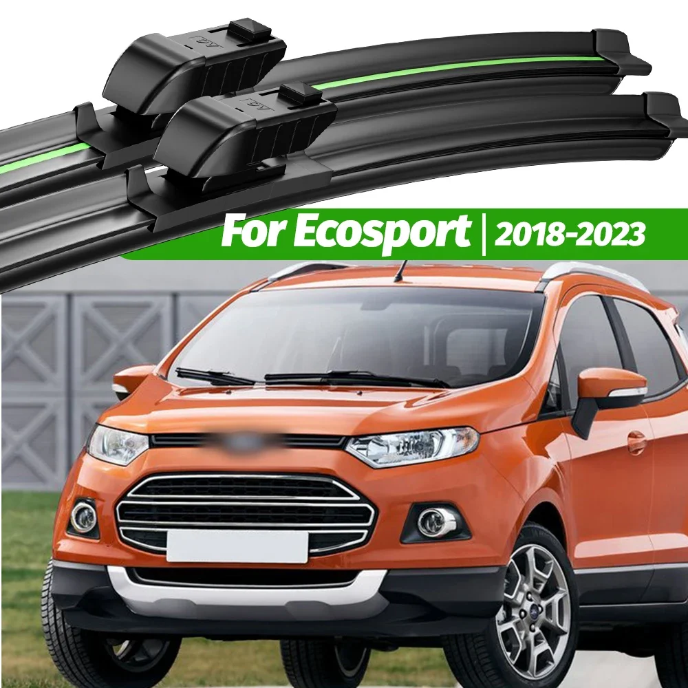 

For Ford Ecosport Mk2 2018-2023 2pcs Front Windshield Wiper Blades 2019 2020 2021 2022 Windscreen Window Accessories