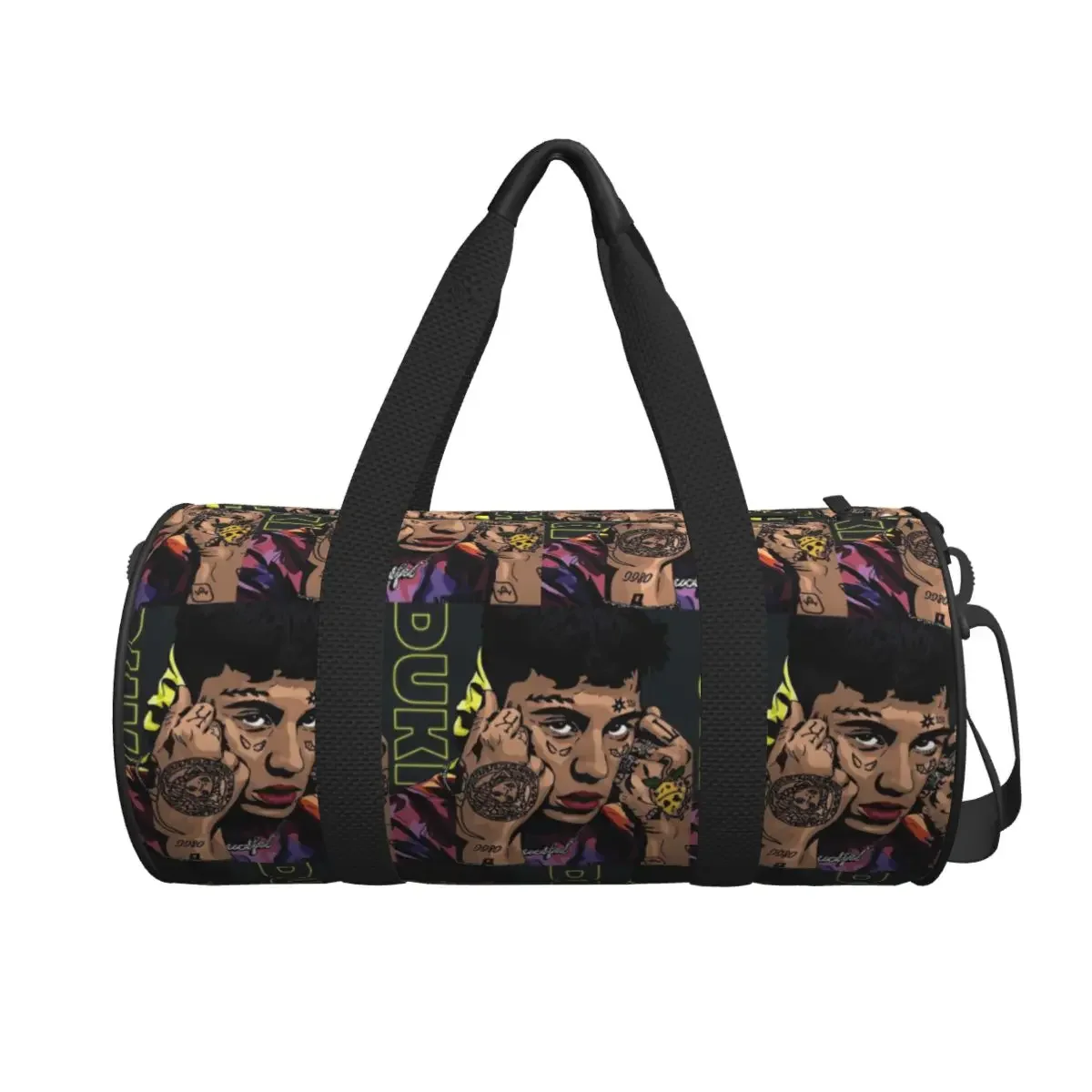 

Аксессуары для рэпера Duki Singer, большая спортивная сумка, многофункциональная дорожная сумка Duffle, сумки для фитнеса