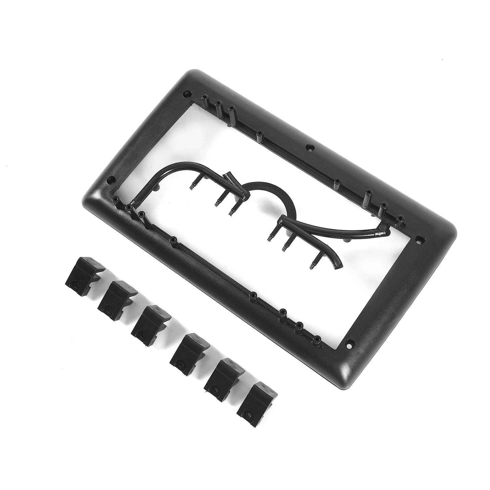 7 to 9 Inch Switch 2 Double Din Frame Car Radio Frame Suitable For All Car Radio Finish Frame Dashboard Mounting Frames Trim Kit
