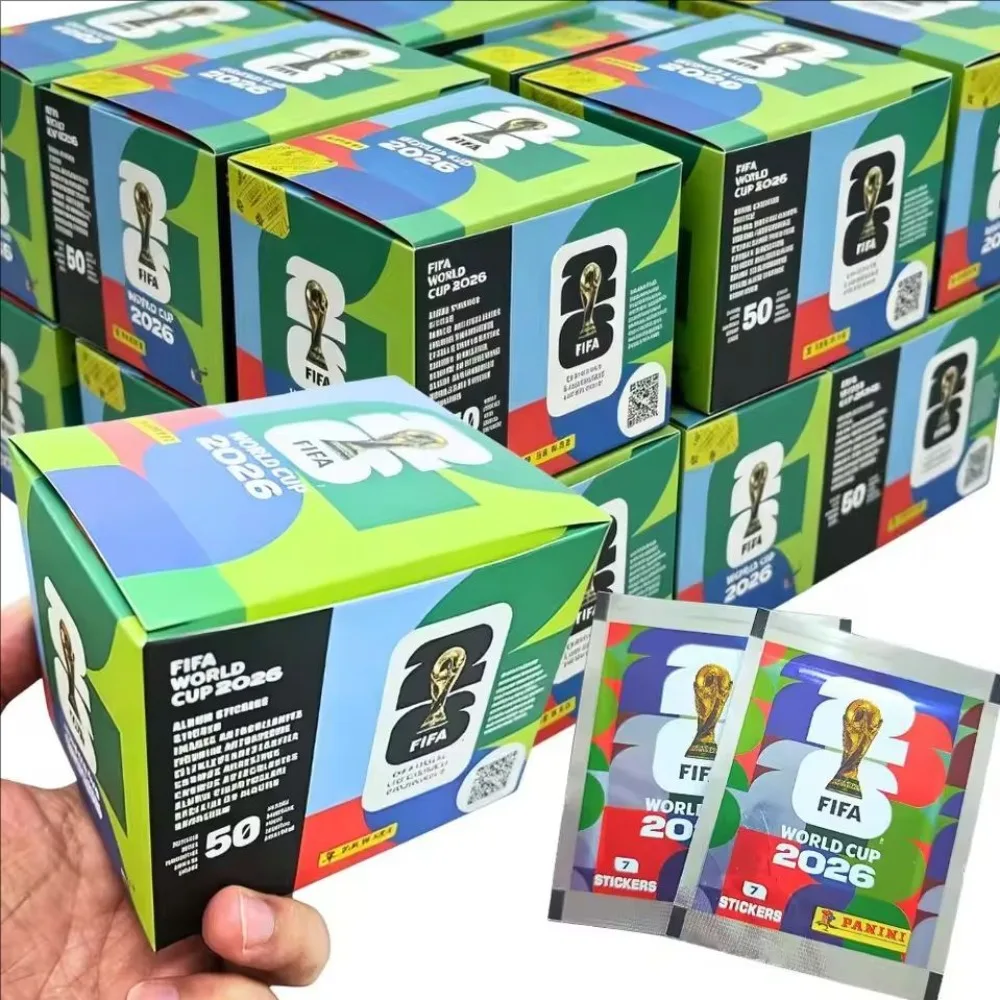 Hot Sale 2026 FIFA World Cup Limited Edition Sticker Packs Soccer Card Blind Box Surprise Gift  & Fan Memorabilia Gifts.