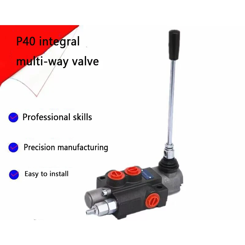 Hydraulic Directional Valve P40 Series Integral Reversing Valve Directional Control Valve Splitter Speed Control Valve