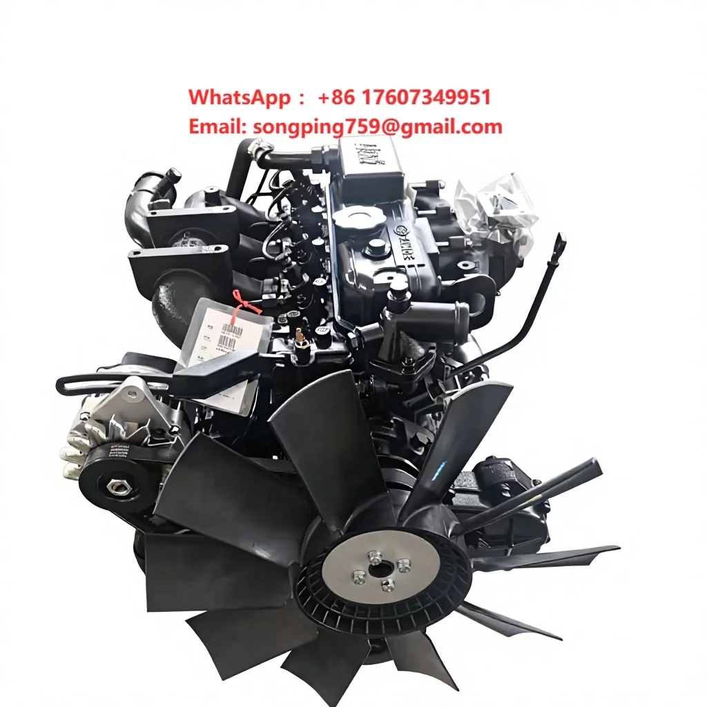 Top Brand Diesel Engine 4DX21-72 FAW 4-cylinder Water-cooled 53kW (72HP)  Euro 2 / China National II Use Electric Start