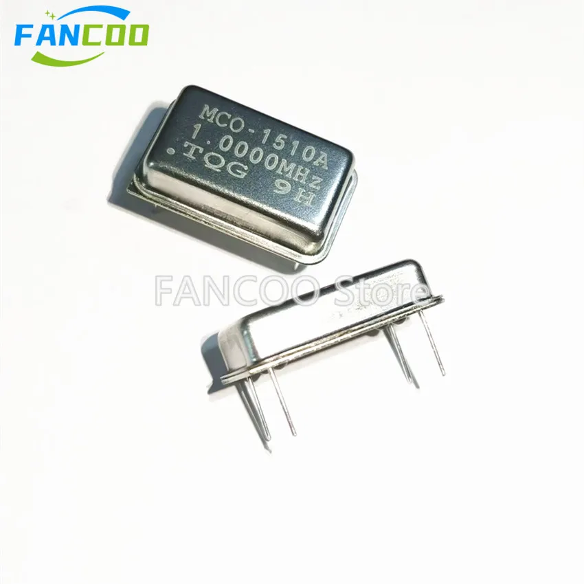 5pcs 1.000MHZ 2.000MHZ 4.000MHZ 8.000MHZ 10M 12M 1MHZ 1M 1.000M Crystal Oscillator Active OSC DIP-4 Rectangle Full Size 3.3V 5V